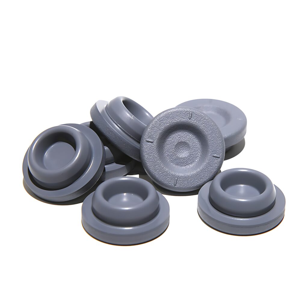 film coated butyl rubber stoppers