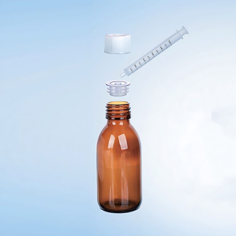 plastic oral liquid medicine containers with adaptor kits