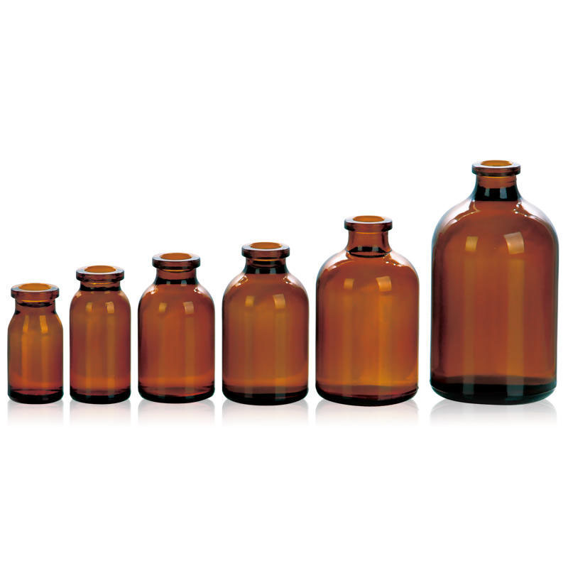 molded borosilicate glass bottle for pharmaceutical injection ｜freeze drying vials