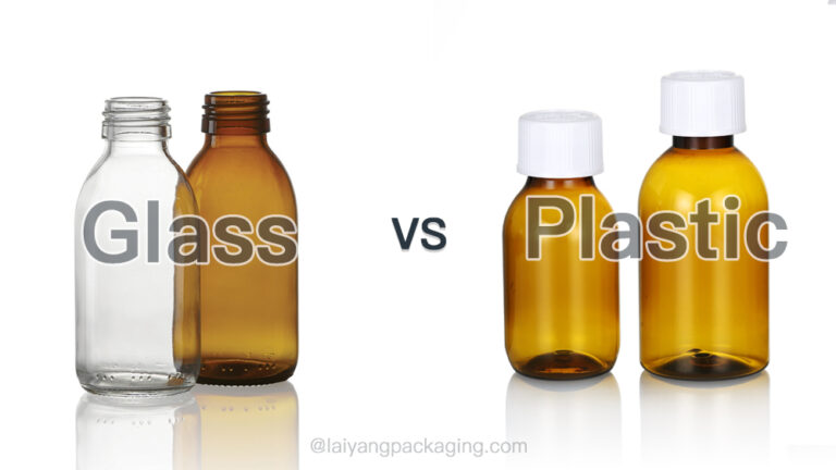 blog glass syrup bottle vs plastic syrup bottle | laiyangpackaging.com