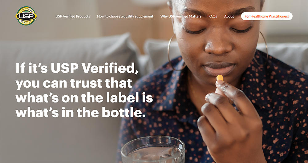 official USP website at quality-supplements.org | laiyangpackaging.com