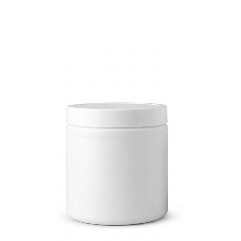 White HDPE Plastic Straight Sided Wide Mouth Jars | laiyangpackaging.com | 500cc, 800cc, 1000cc, 1200cc,1500cc, 2000cc | HDPE or PCR HDPE on request