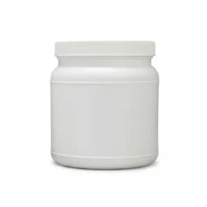 HDPE Protein Powder Jar | Black,White,HDPE Canisters | Round Shoulder, Short Neck | laiyangpackaging.com | 1L, 1.1L, 1.25L, 2L, 3L, 4.5L| HDPE or PCR HDPE on request