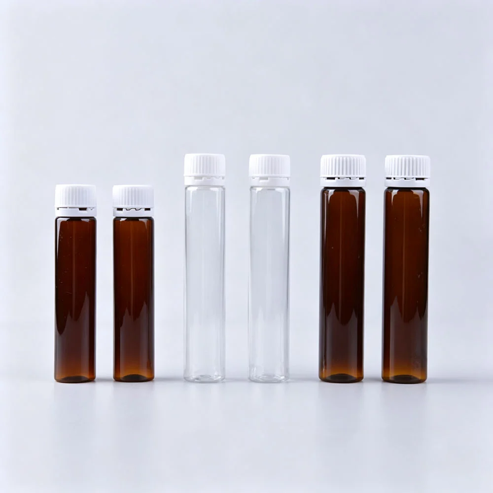 pet single dose bottles beauty shots tamper evident closure laiyangpackaging.com